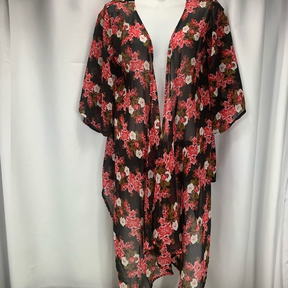 Say What? Tops - Lovely Kimono Cover Up by Say What?